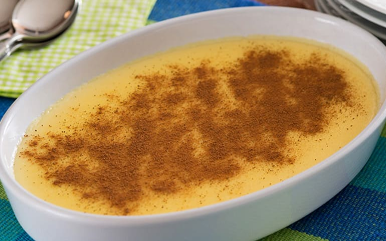 Curau Cremoso de Milho Verde com Leite de Coco e Xylitol